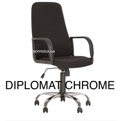 DIPLOMAT KD tilt PL-64 CHR-68 офісне крісло ДИПЛОМАТ. Всі кольори. НОВИЙ СТИЛЬ.