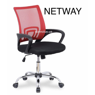 NETWAY red, NETWAY офісне крісло НЕТВЕЙ. КИТАЙ-09.