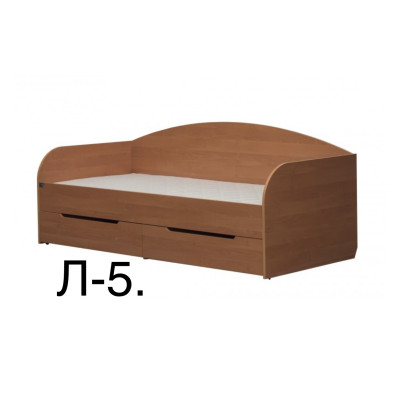 Л 5  дитяче ліжко з шухлядами Л-5. LION.