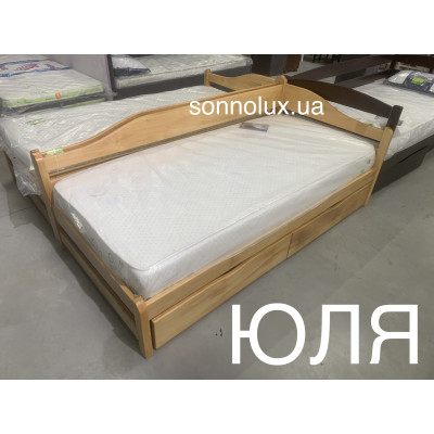 ЮЛЯ ліжко з ящиками, всі розміри. СонноЛюкс.