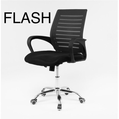 FLASH black FLASH офісне крісло ФЛЕШ. КИТАЙ-09.