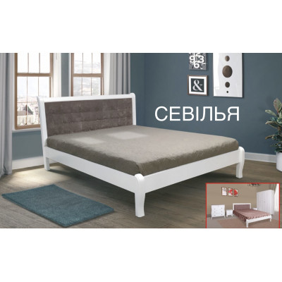 СЕВІЛЬЯ ліжко СЕВІЛЬЯ 160х200. МОДУЛЬ ЛЮКС.