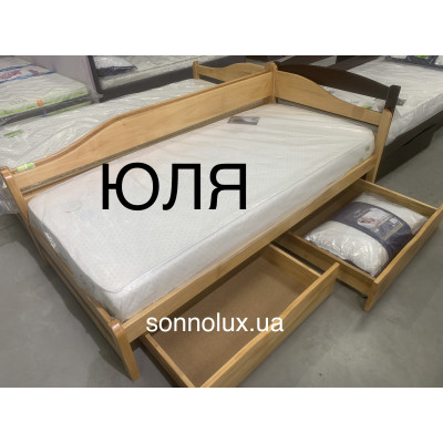 ЮЛЯ ліжко з ящиками, всі розміри. СонноЛюкс.