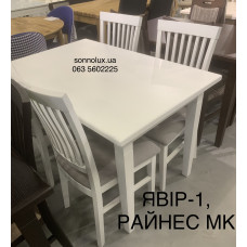 РАЙНЕС / ВІКТОРІЯ, кухонний стілець ЯСЕН, ДУБ. Черкаси. Руськополянський МК, Явір, Good Wood.