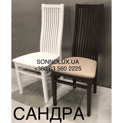 САНДРА стілець з дерева САНДРА ЯСЕН / ДУБ. Черкаси. Руськополянський МК, Явір, Good Wood.