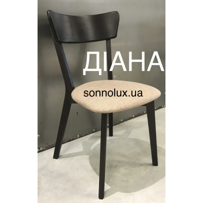 ДІАНА стілець кухонний DIANA мʼякий деревʼяний кухонні стільці обідні на кухню з дерева.РПМК.