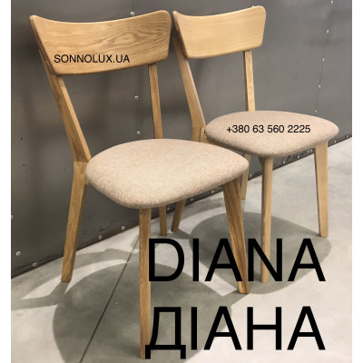 ДІАНА стілець кухонний деревʼяний DIANA для кафе у вітальню. РПМК.