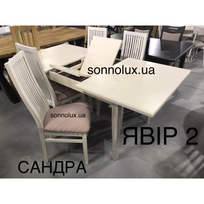 ЯВІР 2 стіл розкладний ЯВІР-2 140/180х90. Черкаси. РПМК Руськополянський мебл.комб. Явір. Good Wood. НЕДОРОГО.