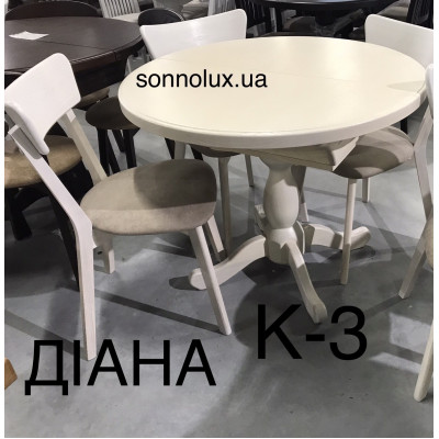 К 3 круглий стіл пірті К-3 d94, 94/129х94. Черкаси. РПМК Руськоплянський мебл.комб. Явір. Good Wood. НЕДОРОГО.