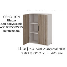 СЕНС ШАФА ДЛЯ ДОКУМЕНТІВ НИЗЬКА. LION.